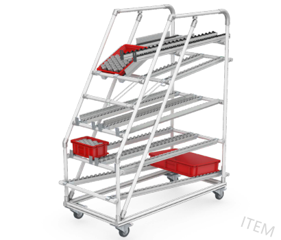 Four-layer durable FIFO transport truck