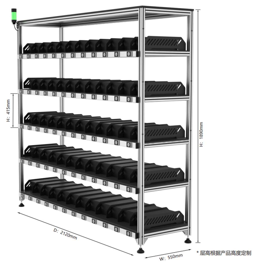 智能亮灯式tray盘/PCB料架